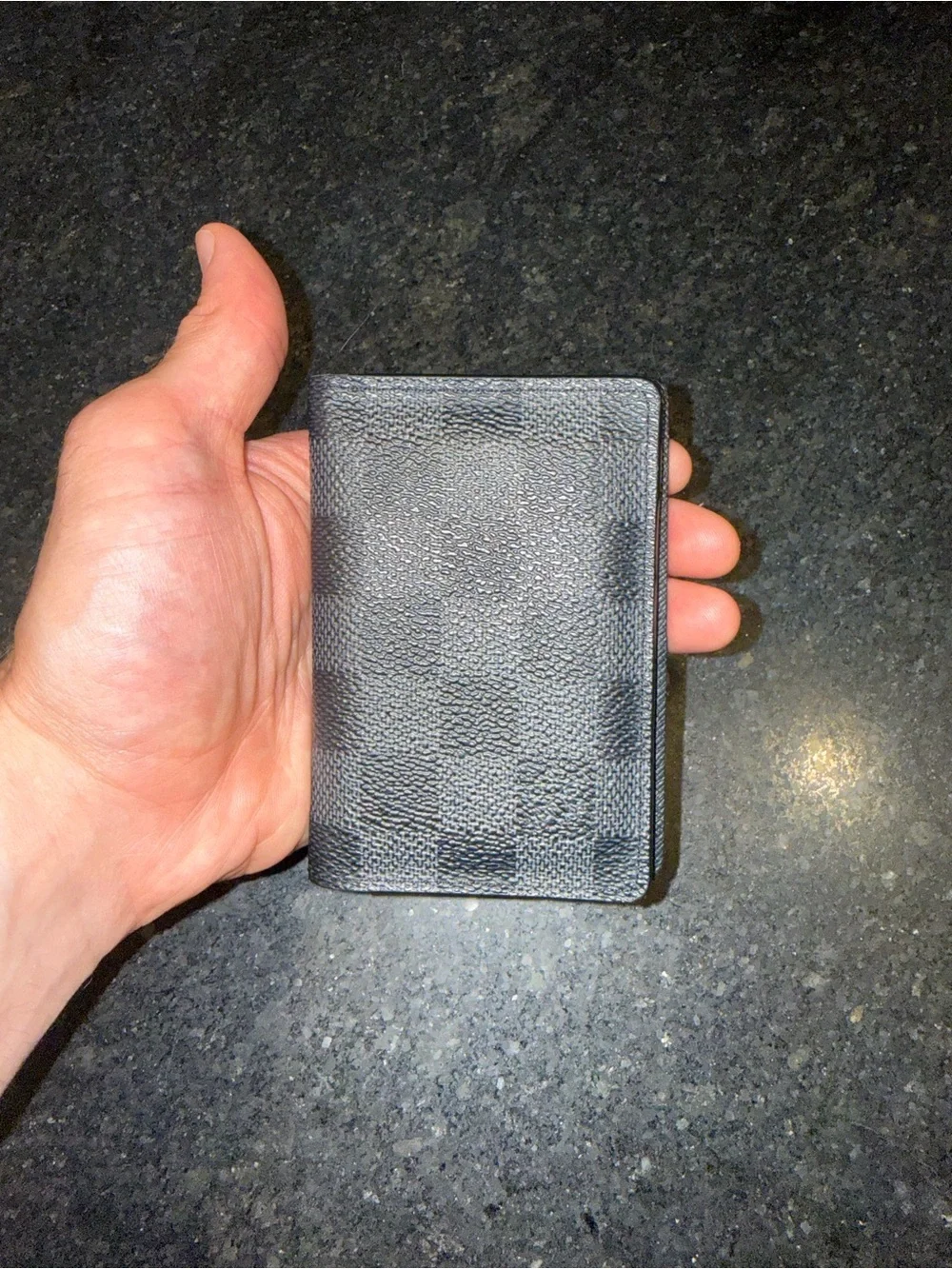 LOUIS VUITTON DAMIER GRAPHITE POCKET ORGANIZER
